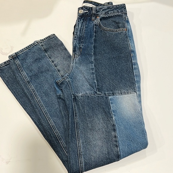 PacSun Denim - PacSun - 90s boyfriend, patchwork jeans, 26